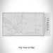 Rendered View of Itasca Minnesota Map Engraving on 17oz Stainless Steel Insulated Cola Bottle