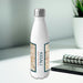 Kigali Rwanda Custom City Map Inscription Coordinates on 17oz Stainless Steel Insulated Bottle with printed woodblock style map