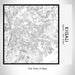 Rendered View of Kigali Rwanda Map on 17oz Stainless Steel Insulated Tumbler in Classic Map Style