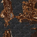 Klawock Alaska Map Print in Ember Style Zoomed In Close Up Showing Details