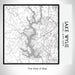 Rendered View of Lake Wylie Carolinas Map on 17oz Stainless Steel Insulated Tumbler in Classic Map Style