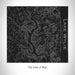Rendered View of Lake Wylie Carolinas Map on 17oz Stainless Steel Insulated Tumbler in Black