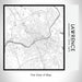 Rendered View of Lawrence Massachusetts Map on 17oz Stainless Steel Insulated Tumbler in Classic Map Style