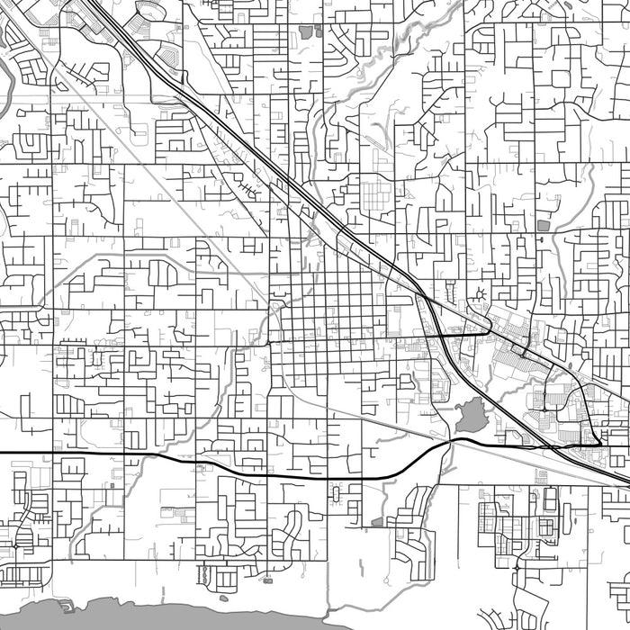 Lehi Utah Map Print in Classic Style Zoomed In Close Up Showing Details