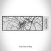 Rendered View of Lexington Virginia Map on 10oz Stainless Steel Insulated Cup with Sipping Lid