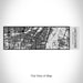 Rendered View of Lincoln Park Michigan Map on 10oz Stainless Steel Insulated Cup with Sipping Lid