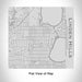 Rendered View of Linden Hills Minneapolis Map Engraving on 17oz Stainless Steel Insulated Tumbler