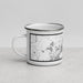 Left View Custom Lindstrom Minnesota Map Enamel Mug in Classic