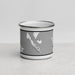 Front View Custom Lummi Island Washington Map Enamel Mug in Classic