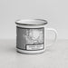 Right View Custom Lummi Island Washington Map Enamel Mug in Classic
