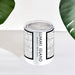 Lummi Island Washington Custom City Map Inscription Coordinates on 10oz Stainless Steel Insulated Cup in Classic with Sliding Lid