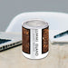 Lummi Island Washington Custom City Map Inscription Coordinates on 10oz Stainless Steel Insulated Cup in Ember with Sliding Lid