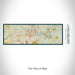 Rendered View of Lynchburg Virginia Map on 10oz Stainless Steel Insulated Cup in Woodblock with Sliding Lid