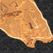 Mackinac Island Michigan Map Print in Ember Style Zoomed In Close Up Showing Details