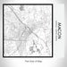 Rendered View of Macon Georgia Map on 17oz Stainless Steel Insulated Tumbler in Classic Map Style