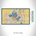 Rendered View of Madison Wisconsin Map on 17oz Stainless Steel Insulated Bottle with printed woodblock style map