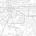 Marion Ohio Map Print in Classic Style Zoomed In Close Up Showing Details