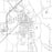 Mayfield Kentucky Map Print in Classic Style Zoomed In Close Up Showing Details