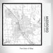 Rendered View of Medford Oregon Map on 17oz Stainless Steel Insulated Tumbler in Classic Map Style