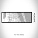 Rendered View of Melbourne Florida Map on 10oz Stainless Steel Insulated Cup in Classic with Sliding Lid