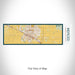 Rendered View of Merced California Map on 10oz Stainless Steel Insulated Cup in Woodblock with Sliding Lid