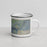 Right View Custom Mesquite Nevada Map Enamel Mug in Afternoon