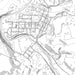 Middlebourne West Virginia Map Print in Classic Style Zoomed In Close Up Showing Details