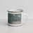 Right View Custom Middlebury Indiana Map Enamel Mug in Afternoon