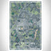 Middletown Delaware Map Print Portrait Orientation in Afternoon Style With Shaded Background