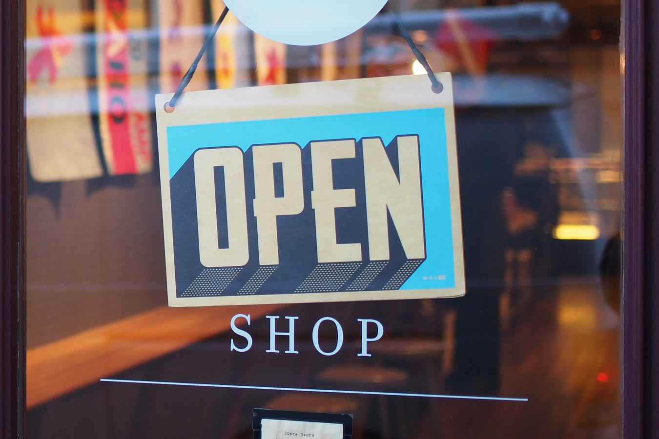 Shop Open Sign - Retail Store
