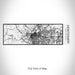 Rendered View of Montgomery Alabama Map on 10oz Stainless Steel Insulated Cup in Matte White with Sliding Lid