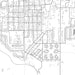 Mora Minnesota Map Print in Classic Style Zoomed In Close Up Showing Details