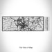 Rendered View of Morgantown West Virginia Map on 10oz Stainless Steel Insulated Cup with Sipping Lid
