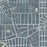 Morningside Edina Map Print in Afternoon Style Zoomed In Close Up Showing Details
