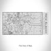 Rendered View of New Albany Ohio Map on 17oz Stainless Steel Insulated Cola Bottle