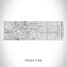 Rendered View of New Albany Ohio Map on 10oz Stainless Steel Insulated Cup with Sipping Lid