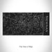Rendered View of Newnan Georgia Map on 17oz Stainless Steel Insulated Cola Bottle in Black