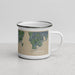 Right View Custom Newport Rhode Island Map Enamel Mug in Afternoon