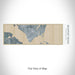 Rendered View of Newport News Virginia Map on 10oz Stainless Steel Insulated Cup in Afternoon with Sliding Lid