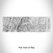 Rendered View of New York New York Map Engraving on 10oz Stainless Steel Insulated Cup with Sipping Lid