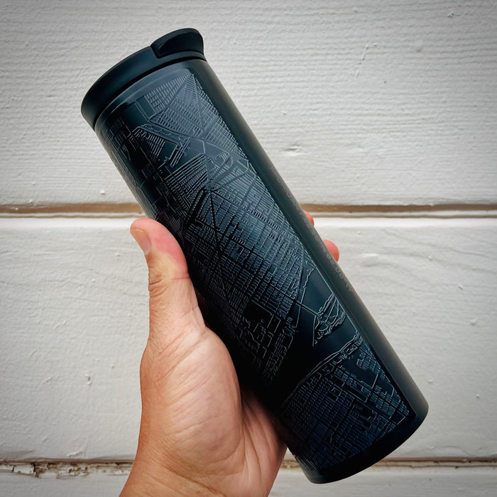 17oz Stainless Steel Insulated Tumbler in Hand