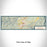 Flat View of Map Custom Oak Hill West Virginia Map Enamel Mug in Woodblock