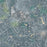 Oak Ridge North Carolina Map Print in Afternoon Style Zoomed In Close Up Showing Details
