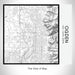 Rendered View of Ogden Utah Map on 17oz Stainless Steel Insulated Tumbler in Classic Map Style