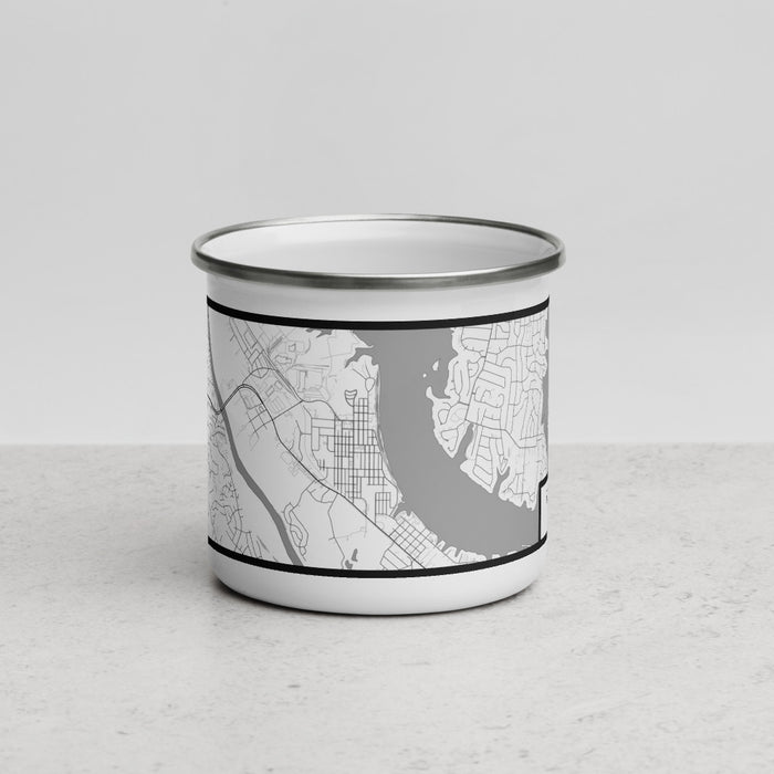 Front View Custom Old Hickory Tennessee Map Enamel Mug in Classic