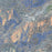 Olympic Valley California Map Print in Afternoon Style Zoomed In Close Up Showing Details