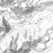 Olympic Valley California Map Print in Classic Style Zoomed In Close Up Showing Details