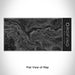 Rendered View of Orofino Idaho Map Engraving on 17oz Stainless Steel Insulated Cola Bottle in Black