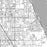 Palm Bay Florida Map Print in Classic Style Zoomed In Close Up Showing Details