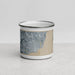 Front View Custom Pensacola Florida Map Enamel Mug in Afternoon